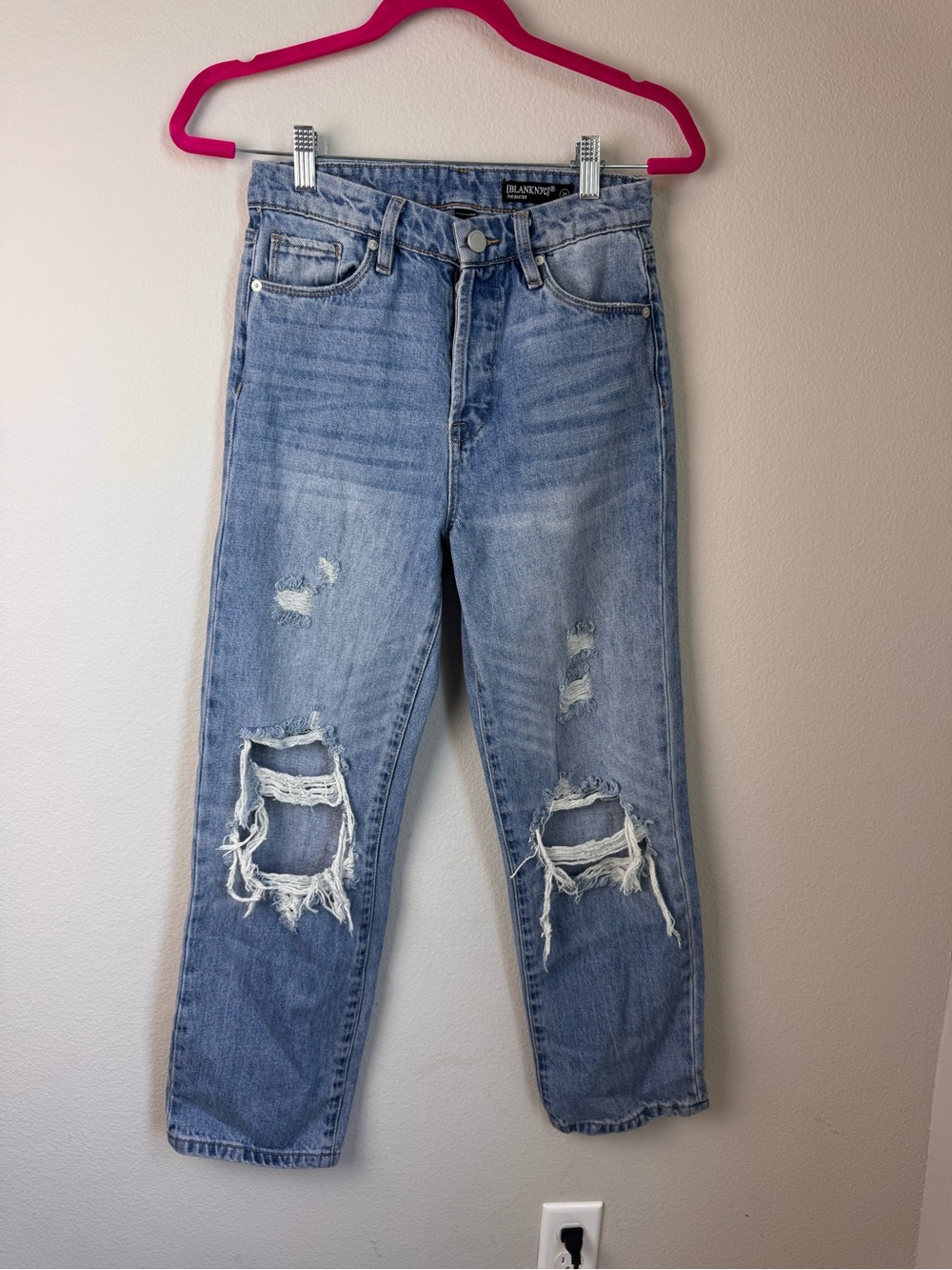 Blank NYC Light Blue The Baxter Denim Jeans